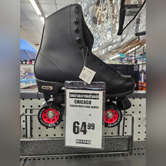 Chicago Skate Black Roller Skates Men’s SIZE 5 & 6 - Picture 4 of 4